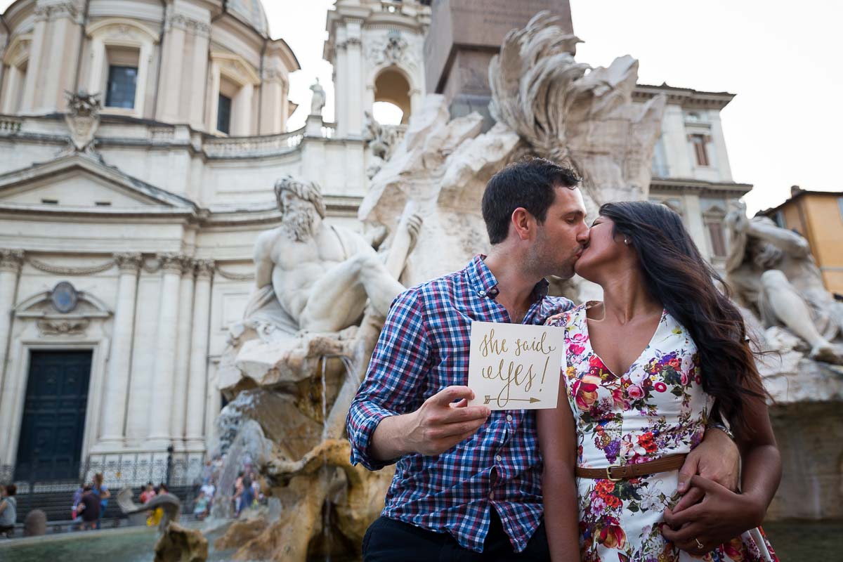 Rome Romance Marriage Proposal Package